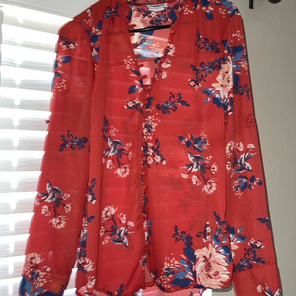 Express Portofino Floral shirt